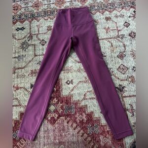 Lululemon HR Wunder Leggings - Size 0 - 25” inseam